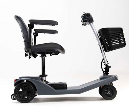 Air Active 4mph Lightweight Travel Mobility Scooter - Side View