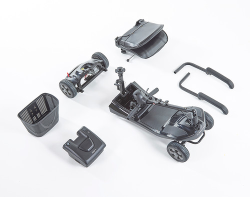 Airscape Boot Scooter - Disassembled