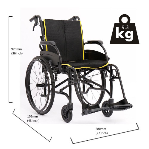 StowLite Self Propelled Wheelchair Image 3