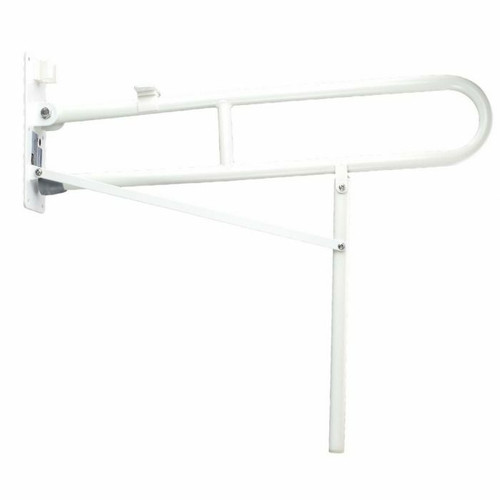 Toilet Support Rail with Leg Image 3