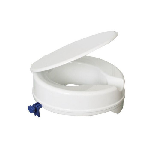 Raised Toilet Seat with Lid Image 3