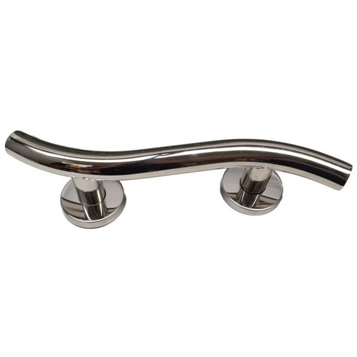 Stainless Steel Curved Grab Rail Image 1