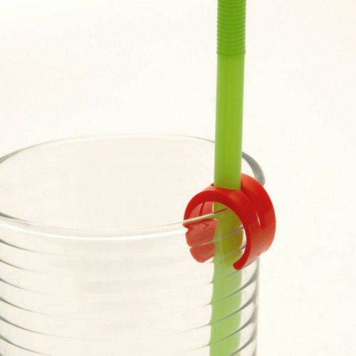 Strawberi Straw Holder - Pack of 5 Image 1