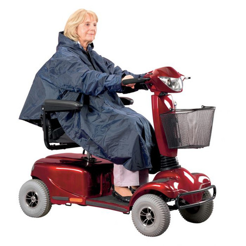 Lined Mobility Scooter Poncho Image 1