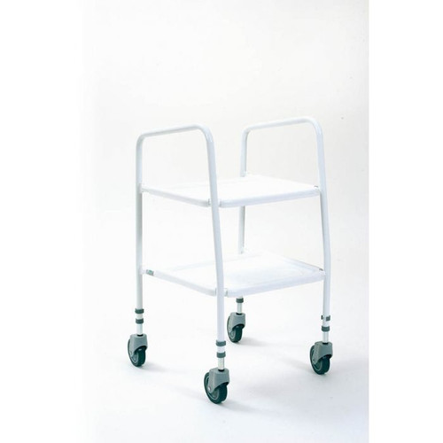 White Kitchen Trolley Image 1