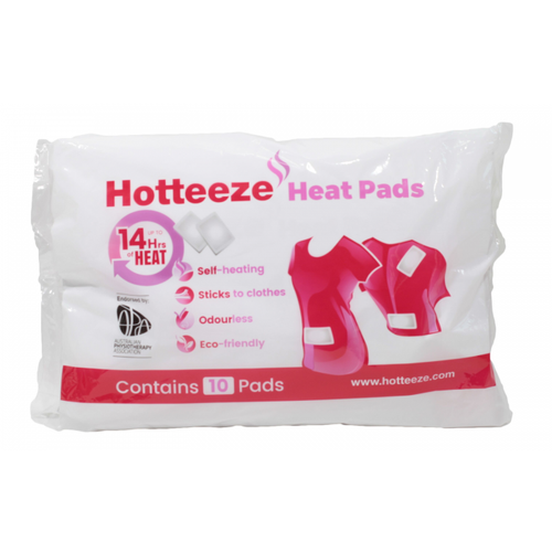 Hotteeze Heat Pads - Pack of 10