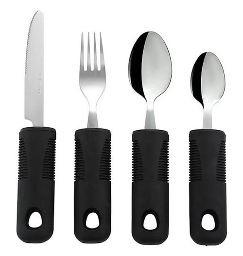 Easy Grip Cutlery Set (4 Piece)