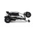 Folded InstaFold Folding Mobility Scooter