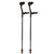 Flexyfoot Carbon Fibre Comfy Grip Folding Crutches