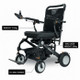 Pride Jazzy Carbon Injection Folding Electric Wheelchair Image 3