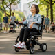 Pride Jazzy Carbon Injection Folding Electric Wheelchair Image 4