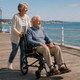Luna Attendant Propelled Wheelchair Image 2