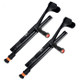 Flexyfoot Carbon Fibre Comfy Grip Folding Crutches Image 7