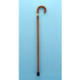 Crook Handle Wooden Walking Stick Image 1