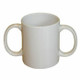 Two Handled Ceramic Mug Image 1