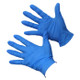 Gloveman Powder Free Blue Nitrile Gloves Image 1