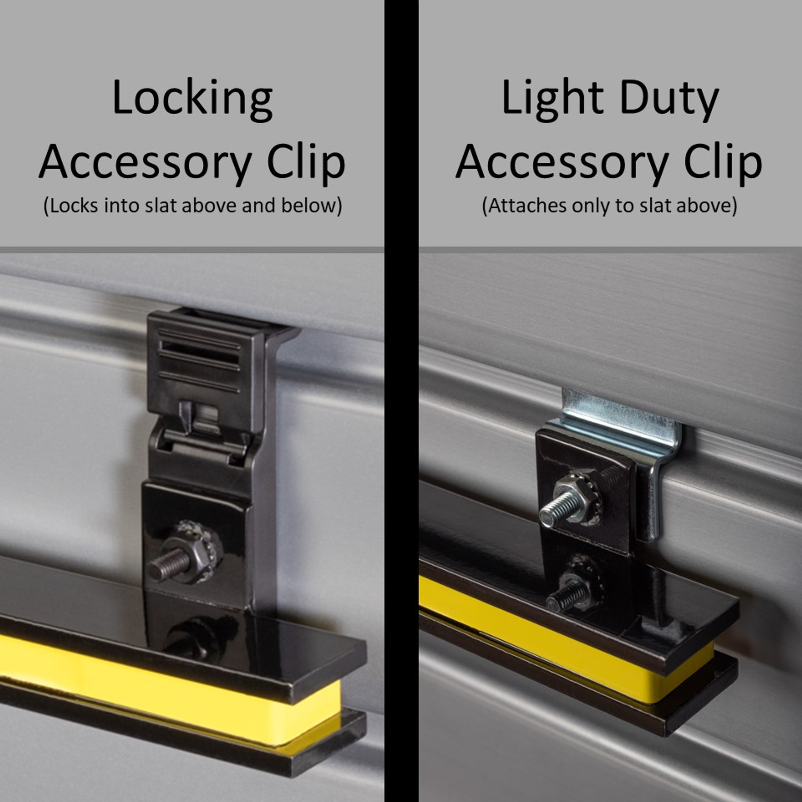 HandiWALL Locking Accessory Clips (Pair)