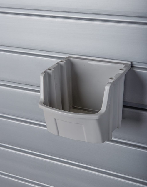 HandiWall Plastic 6 Tilt Bin Storage Unit HSB06TOB