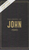 The Gospel of John-Black & Gold Booklet- Large Print