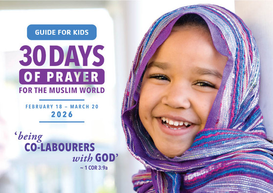 Kids 30 Days of Prayer for the Muslim World 2026- Printed Copy
