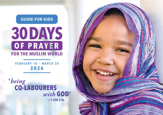 Kids 30 Days of Prayer for the Muslim World 2026- PDF