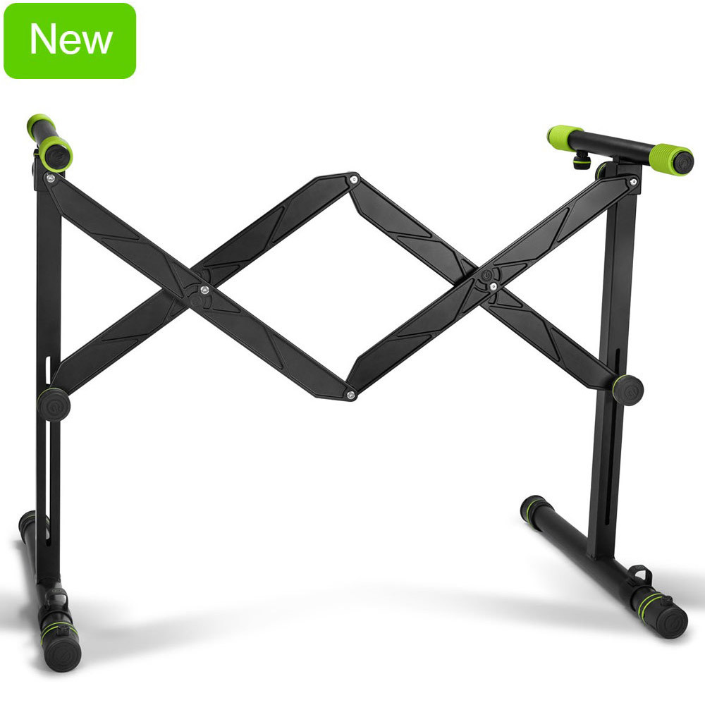 GRAVITY GKSAKS01B FOLDABLE KEYBOARD STAND W/ SCISSOR MECHANISM