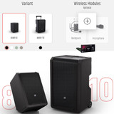NEW ANNY 8" & 10" Battery Powered Bluetooth Speakers from LD Systems