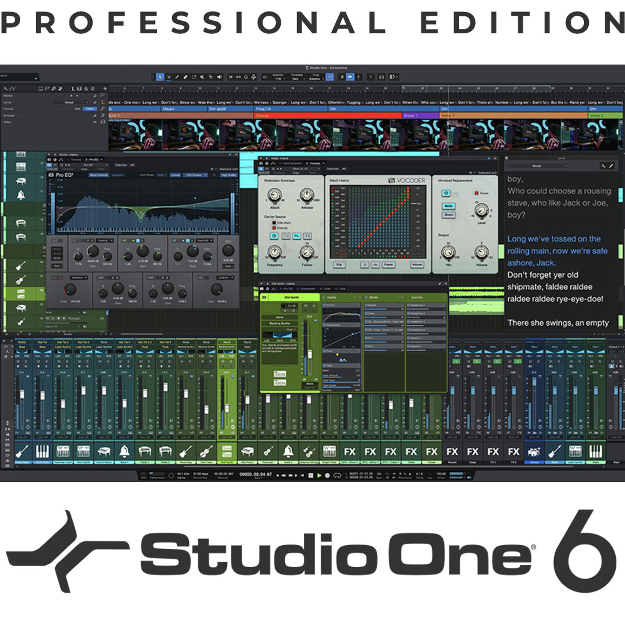 Studio One 6 Professional Digital download - Link Audio