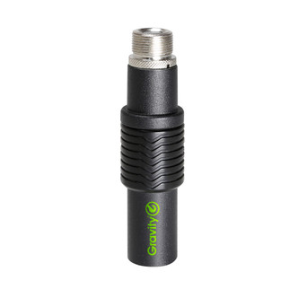 GRAVITY GMSQC1B QUICK COUPLER FOR MICROPHONE CLIPS AND BOOM ARMS