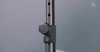 GRAVITY  GTLS431B TOURING LIGHTING STAND W/ SQUARE STEEL BASE