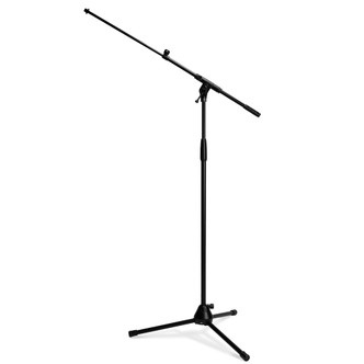 GRAVITY GTMS4322B TOURING SERIES TRIPOD MIC STAND W/ EXT BOOM 51-88CM