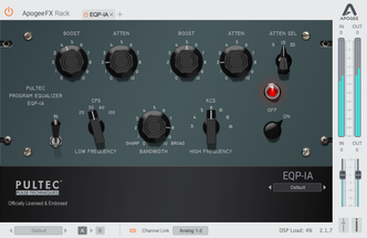 APOGEE FX-EQP-1A PULTEC EQ