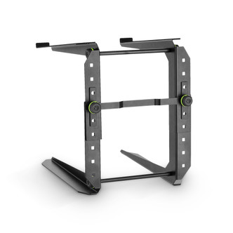 GRAVITY GLTS01CB HEIGHT ADJUSTABLE FOLDING LAPTOP & CONTROLLER STAND