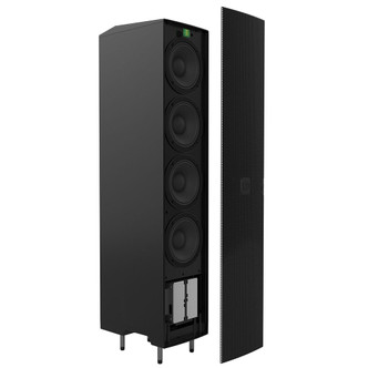 LD MAILA COL -  4 X 6.5" POWERED COLUMN SPEAKER + AMPLIFIER