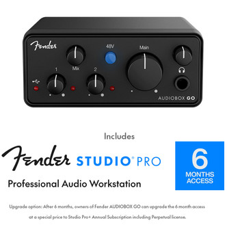 FENDER AUDIOBOX GO AUDIO INTERFACE