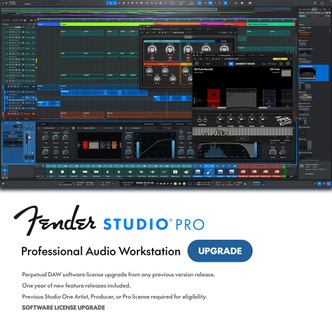 FENDER STUDIO PRO 8 UPGRADE FROM ANY VERSION OF STUDIO ONE