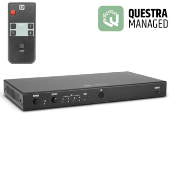 LD SYSTEMS SWAV41 8K HDMI 4X1 SWITCHER W/ AUDIO EXTRACTOR