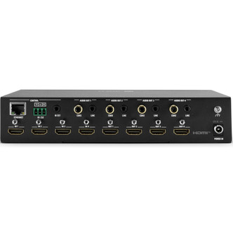 LD TIVA MXAV44 - 4X4 4K HDMI MATRIX SWITCH W/ WEB GUI, TCP/IP & IR CONTROL