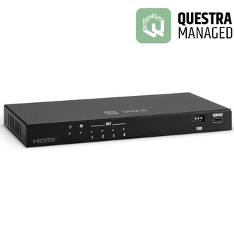 LD TIVA SPAV14 1 × 4 8K HDMI SPLITTER AND AUDIO EXTRACTOR