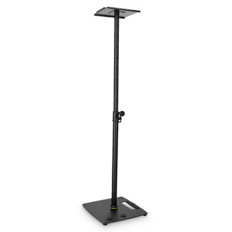 GRAVITY GSP3202CSB TALL HEIGHT ADJUSTABLE STUDIO MONITOR STAND W/ SQUARE BASE