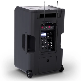 LD SYSTEMS ANNY® 12 BPH2 B6 - 12 PORTABLE BATTERY-POWERED BLUETOOTH® PA SYSTEM W/ MIXER & 2 × HEADSET MICROPHONES (INCL. BODYPACKS)