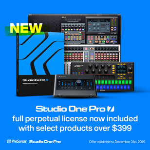 Studio One 7 PRO with hardware over $399