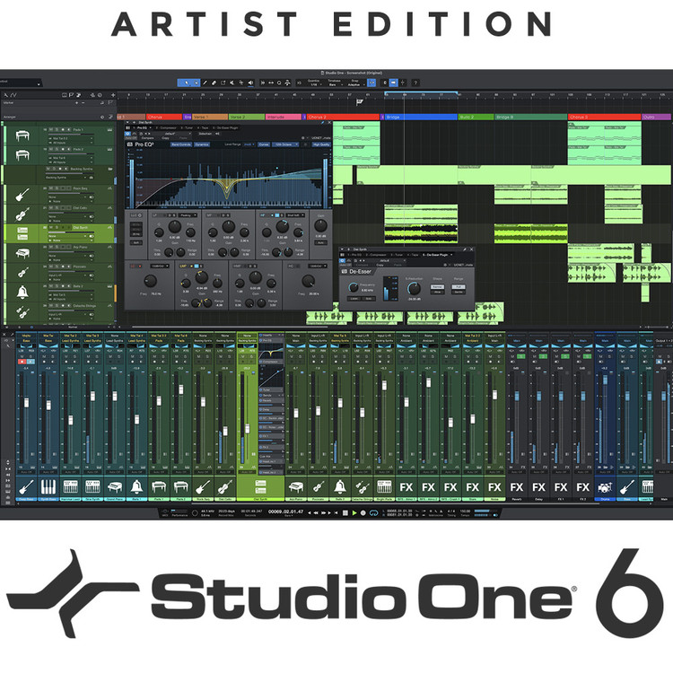 Studio One ARTIST 6 DAW Digital download