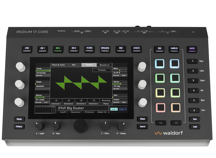 WALDORF IRIDIUM CORE DESKTOP SYNTH