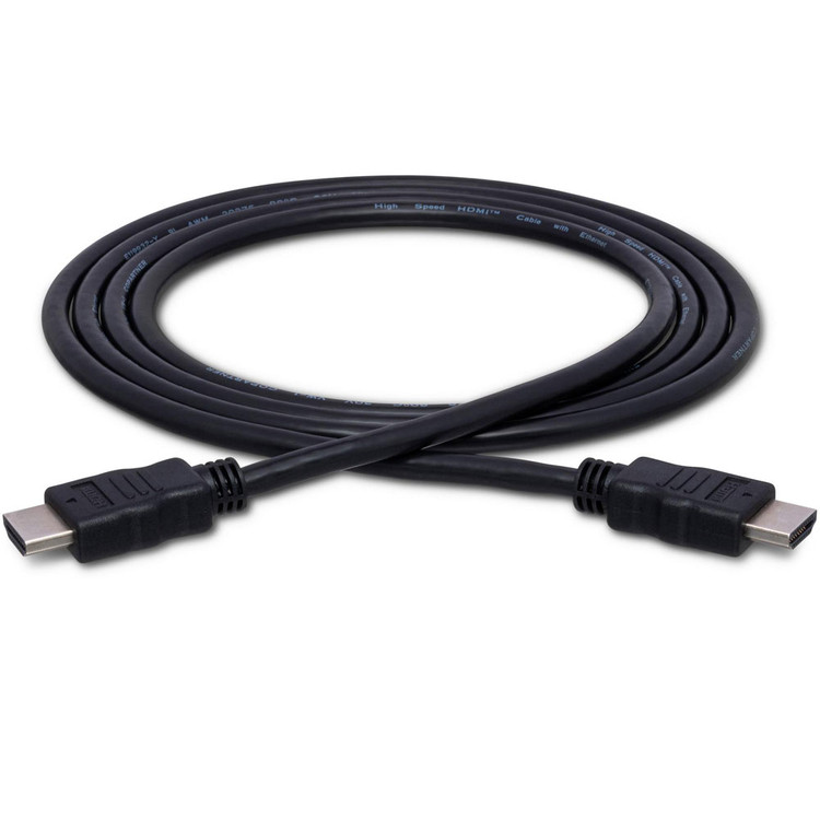 HOSA HDMA401.5 HIGH SPEED HDMI CABLE WITH ETHERNET, HDMI TO HDMI, 1.5 FT / 0.45M