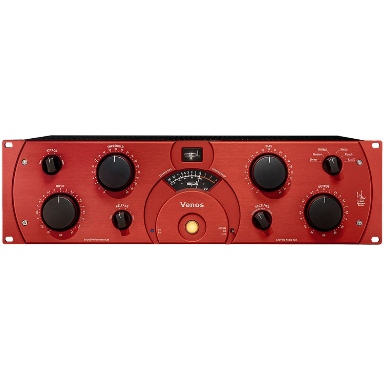 SPL VENOS STEREO BUS COMPRESSOR RED