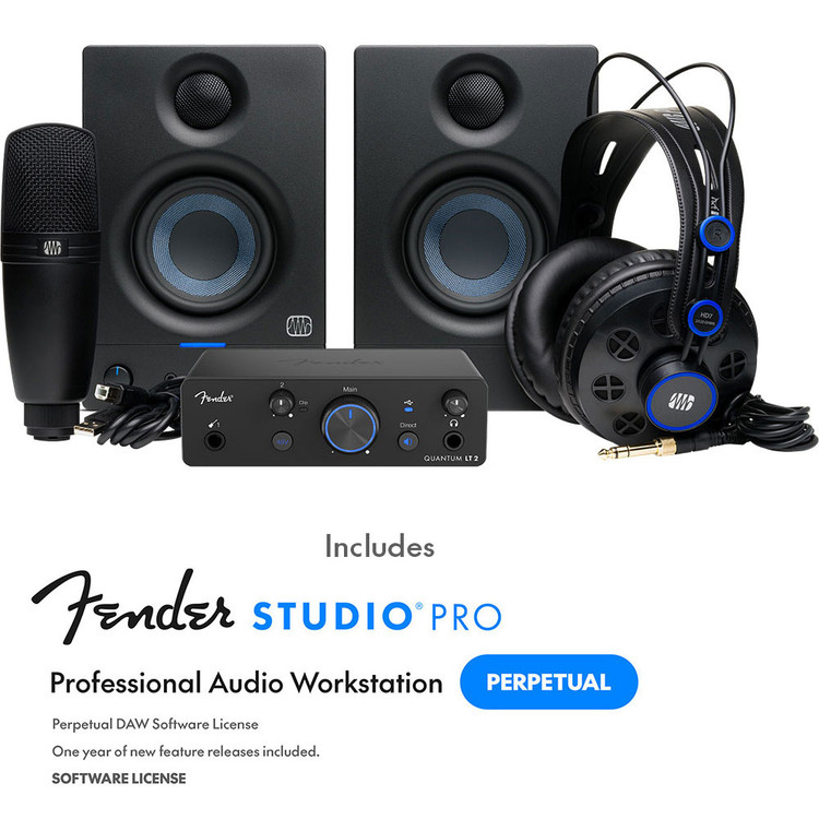 FENDER QUANTUM LT2 COMPLETE BUNDLE (Inc. ERIS35)