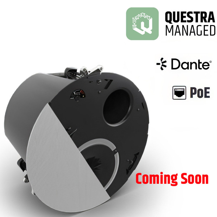 LD CELIX 6D DANTE ENABLED 6" COAX CEILING SPEAKER W/ BACKCAN