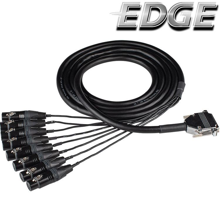 HOSA EDGE DBF503 DB25 TO NEUTRIK XLRF SNAKE 3M