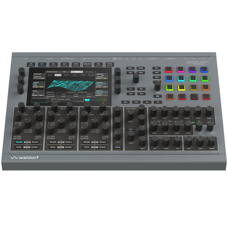 WALDORF IRIDIUM MK2 DESKTOP SYNTHESIZER